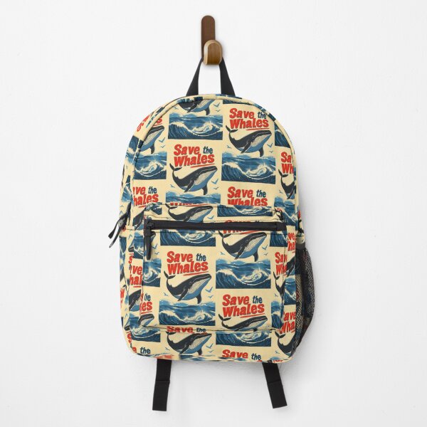 Item preview, Save the Whales designed and sold by PortSundries.