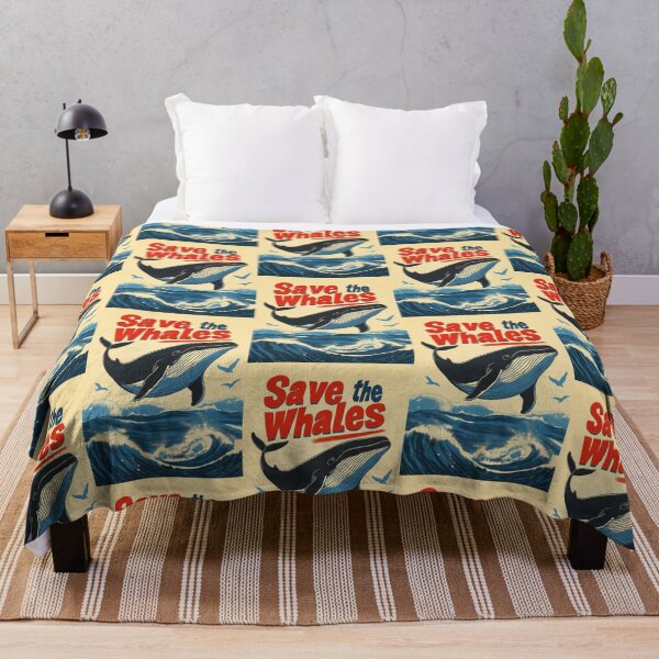 Item preview, Save the Whales designed and sold by PortSundries.