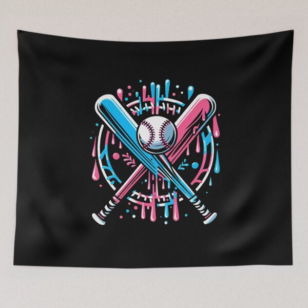 Item preview, Ice Cream Baseball Drip  designed and sold by ArtFromBeyond.