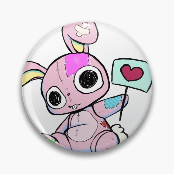 Item preview, Floppy Bunny (pink) designed and sold by Lavabeans.