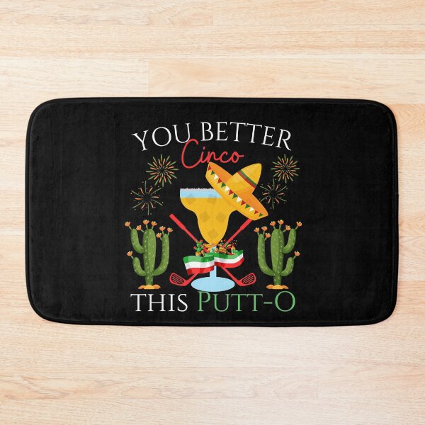 Item preview, Cinco De Mayo Golf Golfer Drinking Margaritas Tequila designed and sold by SunfullyYours.