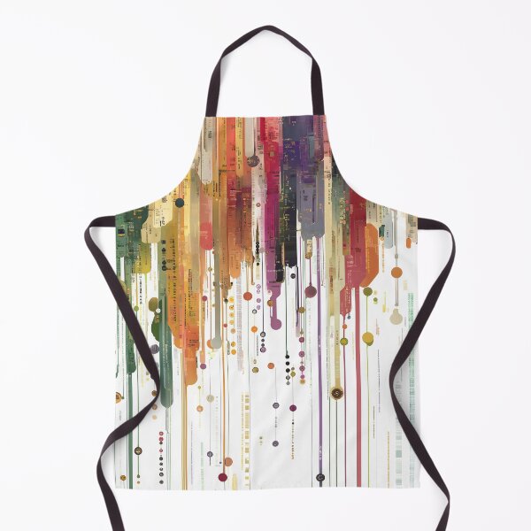 Item preview, Vibrant Digital Data Flow with Geometric Patterns Art designed and sold by Chroma Myst.
