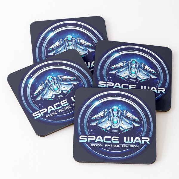 Item preview, Space War: Moon Patrol Division – Elite Starfighter Emblem designed and sold by SteadyRolling.