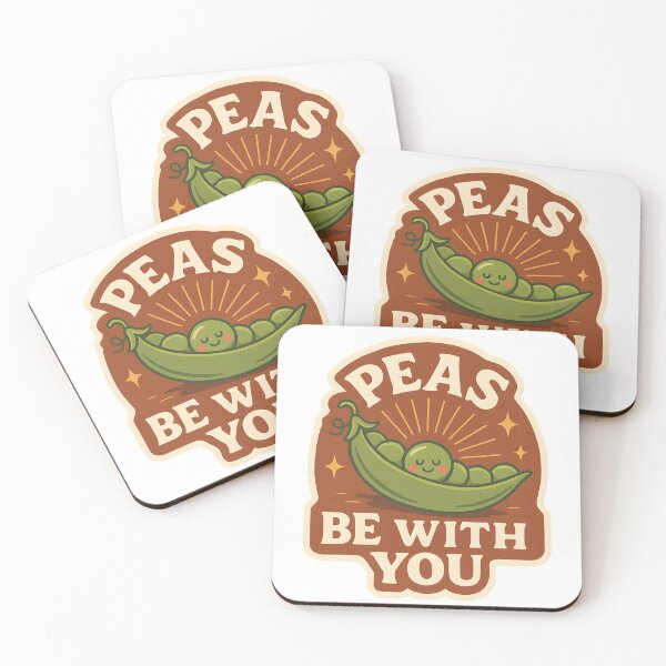 Item preview, Peas Be With You – Cute Retro Garden designed and sold by LoveLabDesign.