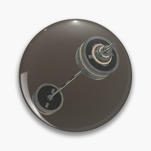 Item preview, Big barbell with heavy weights designed and sold by PierreAlbijanic.