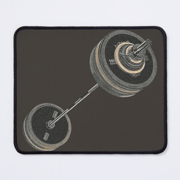 Item preview, Big barbell with heavy weights designed and sold by PierreAlbijanic.