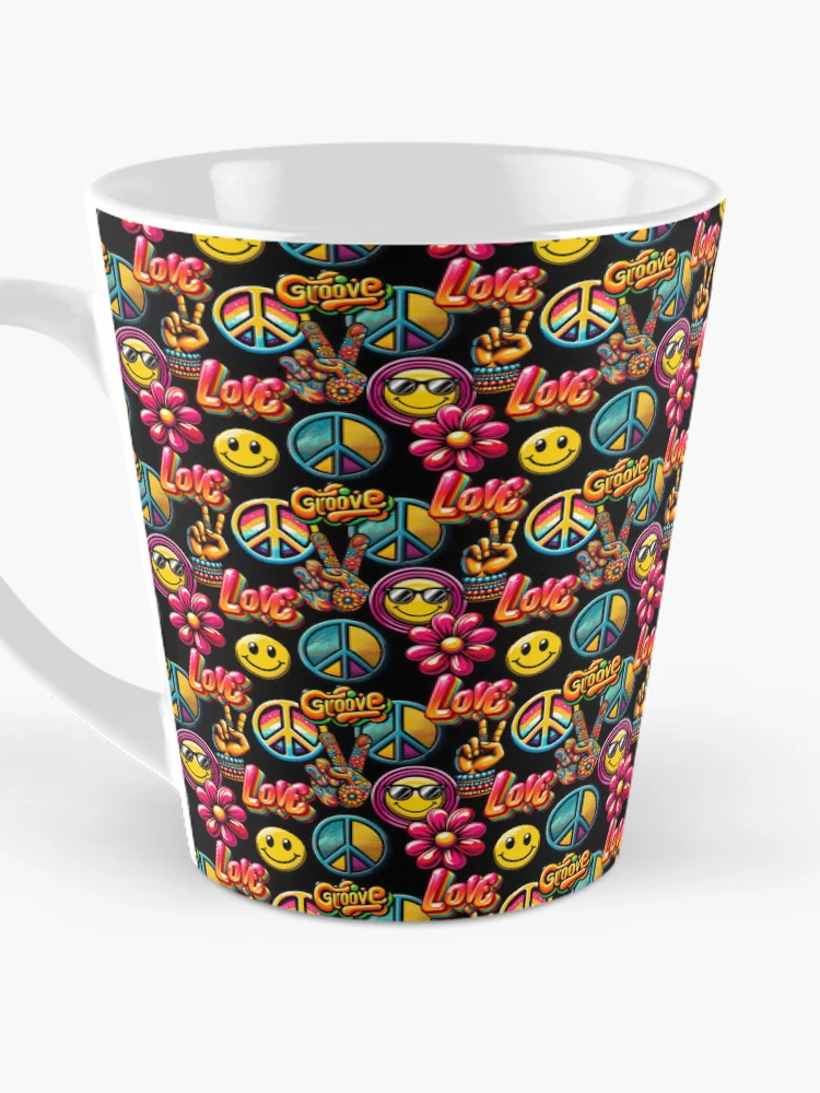 Thumbnail 3 of 4, Coffee Mug, Groovy designed and sold by RuthFurtado.