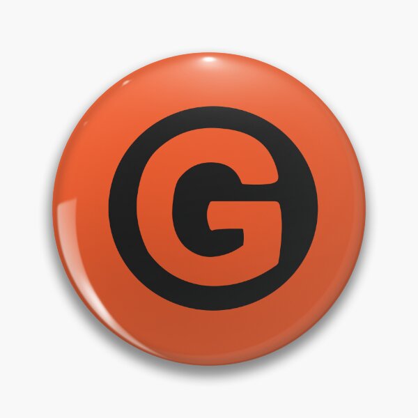 Artikelvorschau, Buchstabe g orange entworfen und verkauft von ZiphGames.