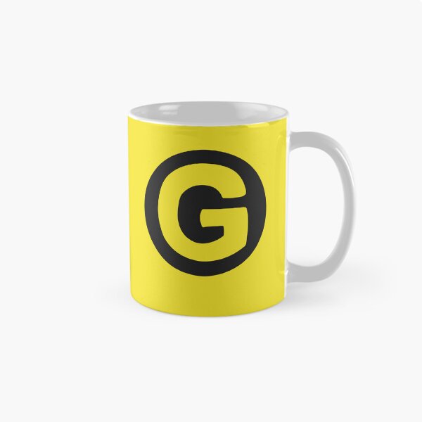 Item preview, letter g yellow designed and sold by ZiphGames.
