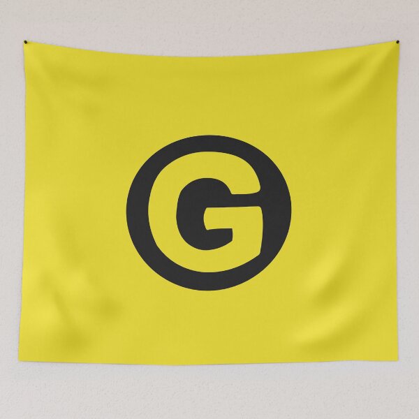 Item preview, letter g yellow designed and sold by ZiphGames.