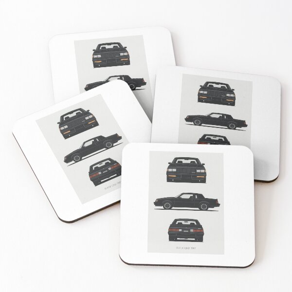 Item preview, 1987 Buick GNX – Triple View American Muscle Car  designed and sold by TheArtOfCar.