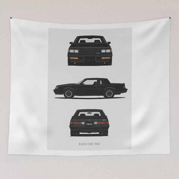 Item preview, 1987 Buick GNX – Triple View American Muscle Car  designed and sold by TheArtOfCar.