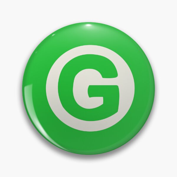 Item preview, letter g green designed and sold by ZiphGames.