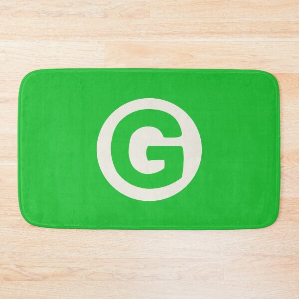 Item preview, letter g green designed and sold by ZiphGames.