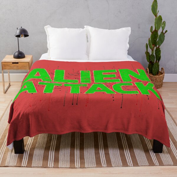 Item preview, Alien Attack – Tech-Glitch Neon Circuit Typography designed and sold by SteadyRolling.