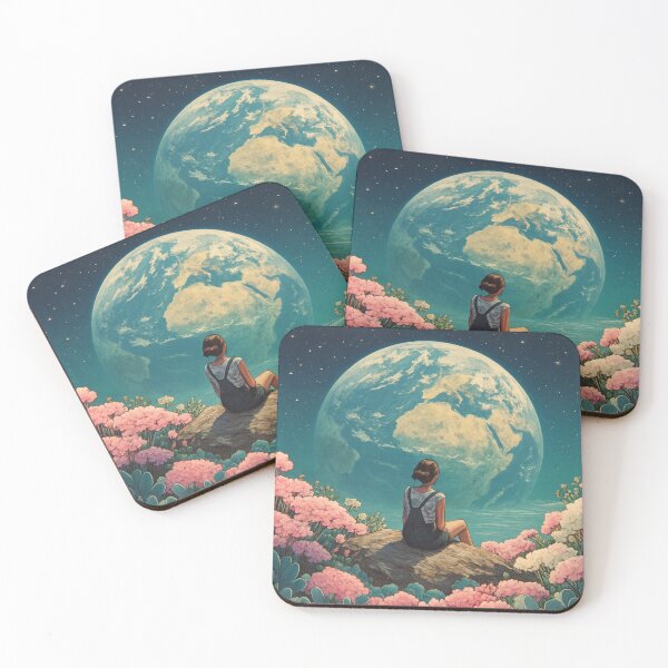 Item preview, She Looked Up at the Earth designed and sold by Happily Lover.