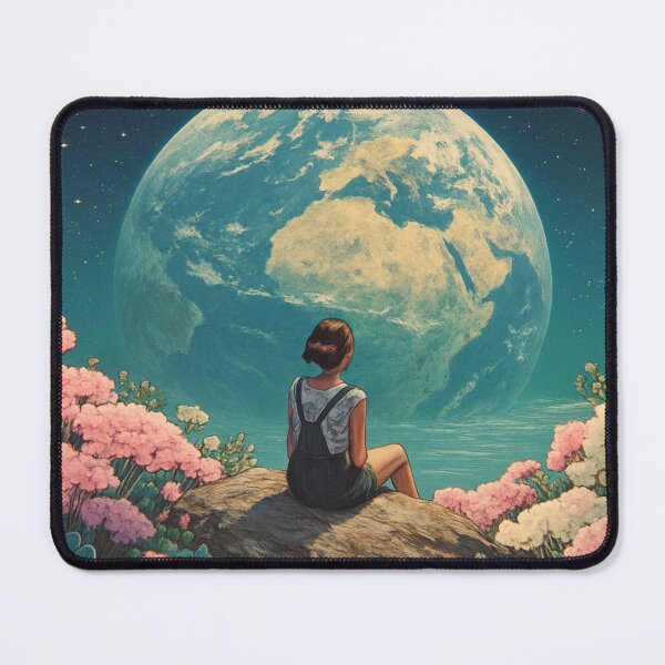 Item preview, She Looked Up at the Earth designed and sold by Happily Lover.