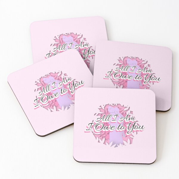 Item preview, All I Am I Owe to You Mom Holding Child in Pink Floral Background designed and sold by The Sun Brings Light.