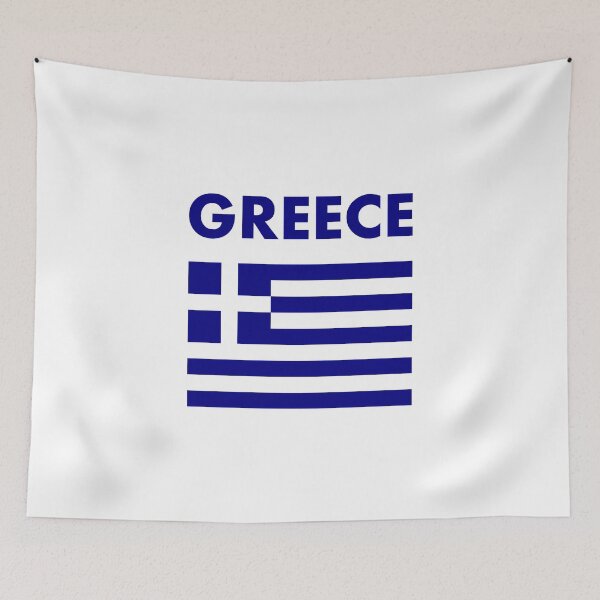 Item preview, Greek Flag  designed and sold by Inspirationmotivation.