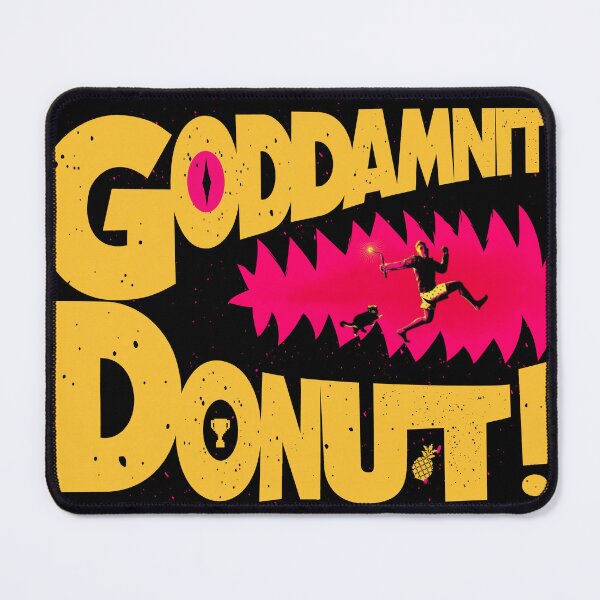 Item preview, Goddamnit Donut (book cover design) designed and sold by spoonsmerch.