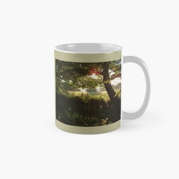 Item preview, ATARDECER DE VERANO A TRAVÉS DE ÁRBOLES FRONDOSOS EN LA ZONA RURAL DE DEVON designed and sold by Richard Brookes Photography.