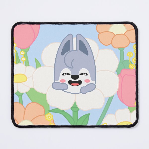 Item preview, SKZOO Wolf Chan - Flowers designed and sold by 0627june.