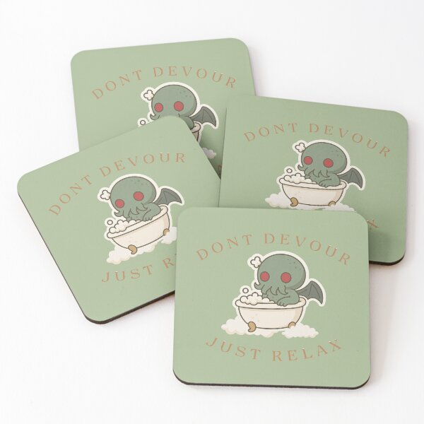 Item preview, Cthulhu bathtime Just relax designed and sold by 3DPossumPrints.