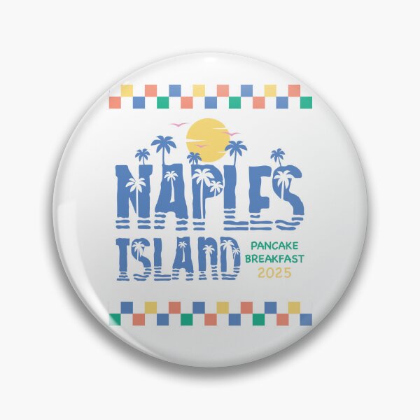 Item preview, Naples Island Pancake Breakfast 2025 designed and sold by Morrisseyfabric.