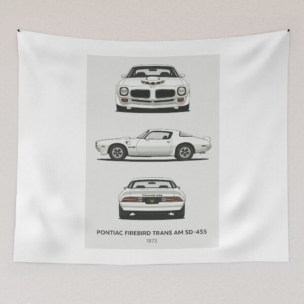 Item preview, 1973 Firebird Trans Am SD-455 – Classic Muscle Car Multi-View  designed and sold by TheArtOfCar.