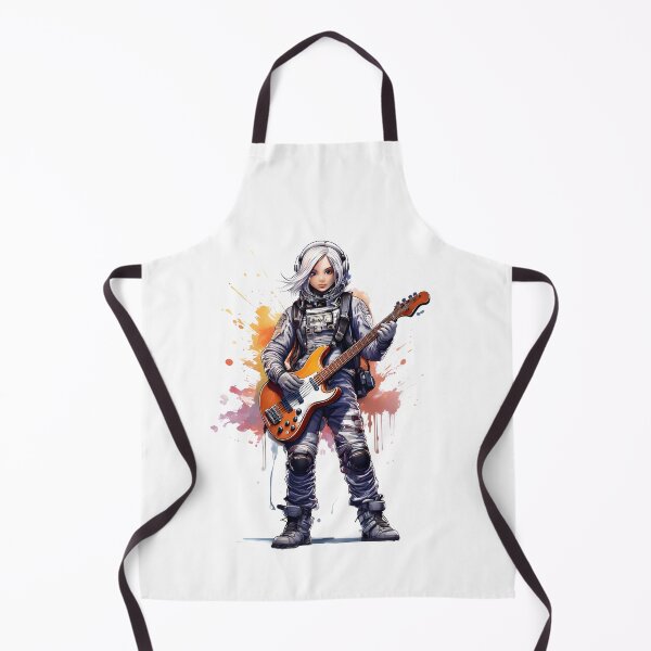 Item preview, Girl with guitar in astronaut costume designed and sold by Nazardes.
