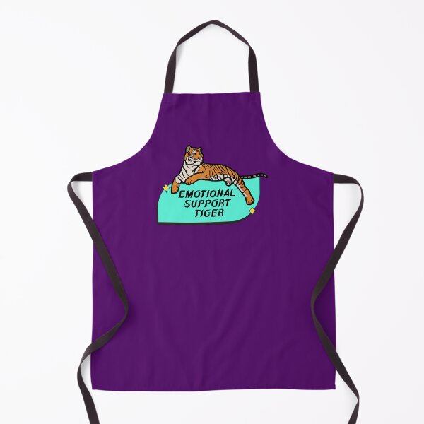 Item preview,  Emotional Support Tiger – Funny Retro Tiger Companion Design designed and sold by LUV963.