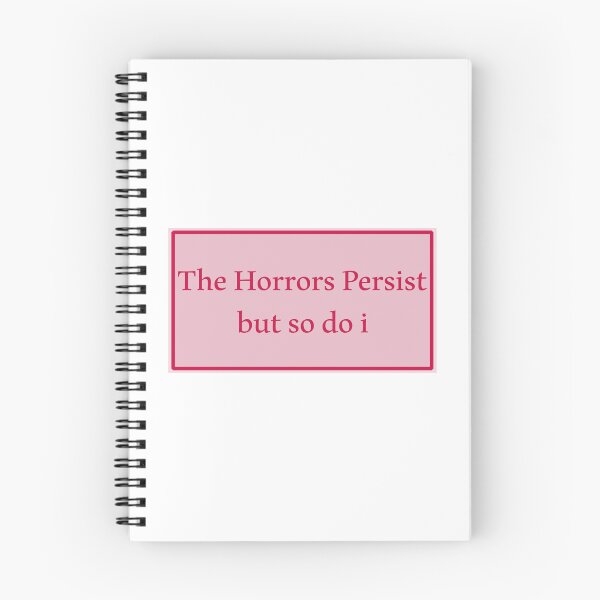 Item preview, The Horrors Persist designed and sold by Paper Drip.