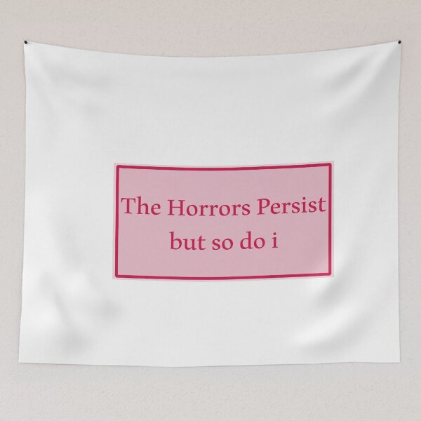 Item preview, The Horrors Persist designed and sold by Paper Drip.
