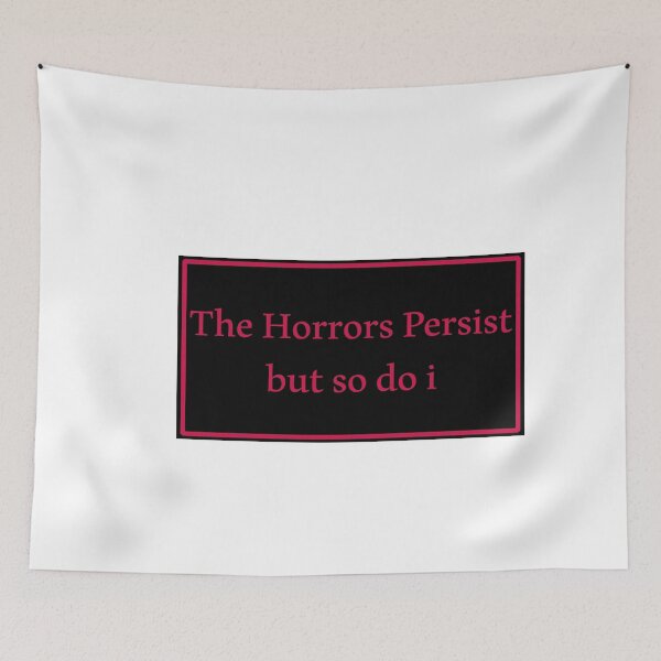 Item preview, The Horrors Persist designed and sold by Paper Drip.