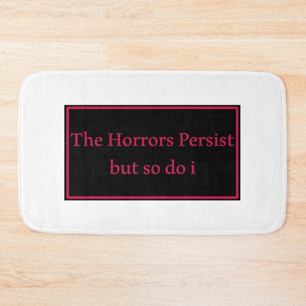 Item preview, The Horrors Persist designed and sold by Paper Drip.