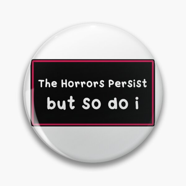 Item preview, The Horrors Persist designed and sold by Paper Drip.