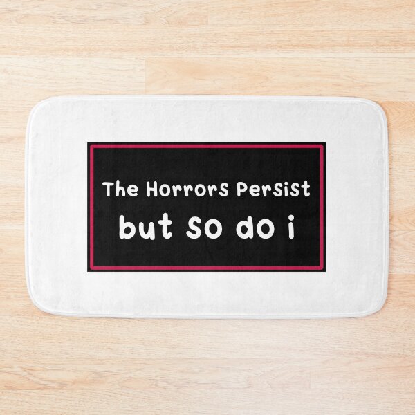 Item preview, The Horrors Persist designed and sold by Paper Drip.