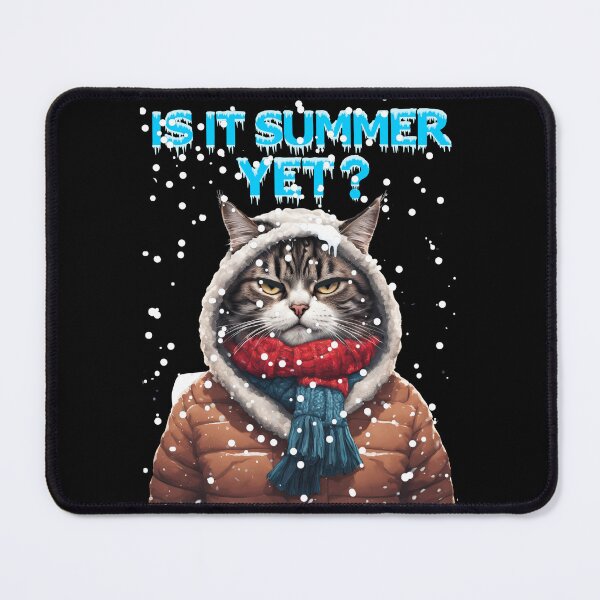 Item preview, Cat - Is It Summer Yet? designed and sold by BeesNeesTees.