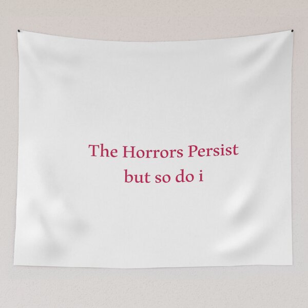Item preview, The Horrors Persist designed and sold by Paper Drip.