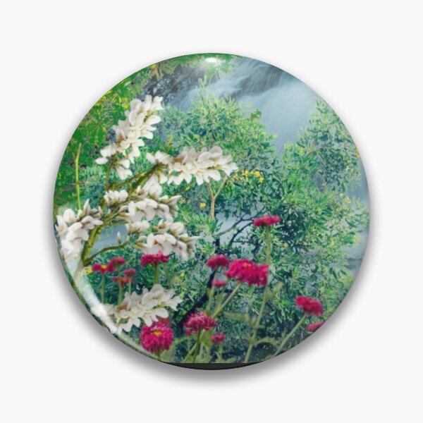 Item preview, Springtime Waterfall designed and sold by DigitalShoppeIL.