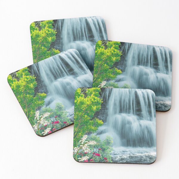 Item preview, Springtime Waterfall designed and sold by DigitalShoppeIL.