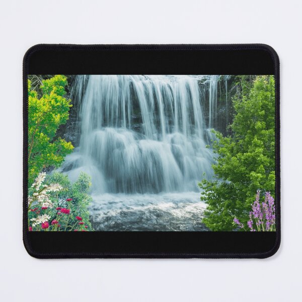 Item preview, Springtime Waterfall designed and sold by DigitalShoppeIL.