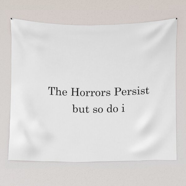 Item preview, The Horrors Persist designed and sold by Paper Drip.