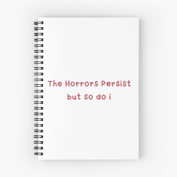 Item preview, The Horrors Persist designed and sold by Paper Drip.