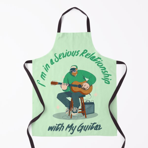 Item preview, I'm in a Serious Relationship with My Guitar Funny Music Lover designed and sold by The Sun Brings Light.