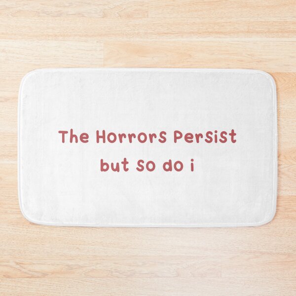 Item preview, The Horrors Persist designed and sold by Paper Drip.
