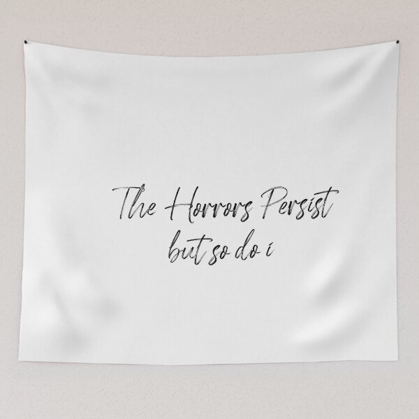 Item preview, The Horrors Persist designed and sold by Paper Drip.