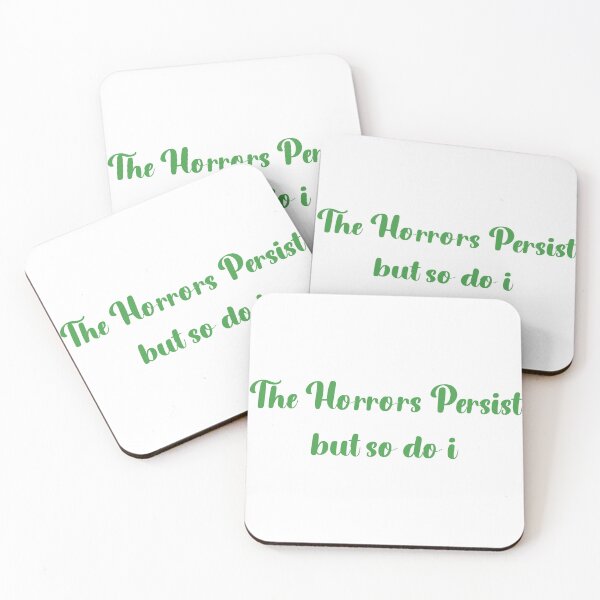 Item preview, The Horrors Persist designed and sold by Paper Drip.