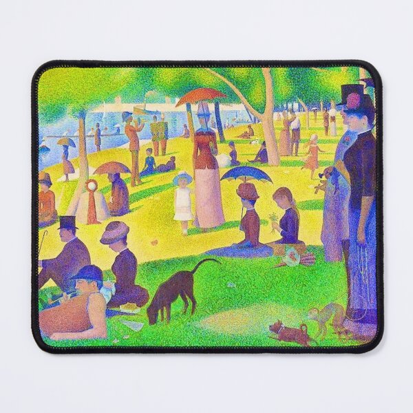 Item preview, A Sunday Afternoon on the Island of La Grande Jatte, 1884–1886 by Georges Seurat (Digitally enhanced by WatermarkNZ Press designed and sold by CristalleLisa.