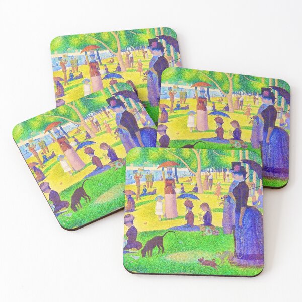 Item preview, A Sunday Afternoon on the Island of La Grande Jatte, 1884–1886 by  Georges Seurat (Digitally enhanced by WatermarkNZ Press designed and sold by CristalleLisa.